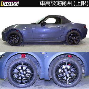 LARGUS SPEC SR COILOVER KIT FOR MAZDA ROADSTER RF NDERE 2WD 01011410701-QQ-5
