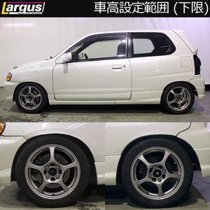 LARGUS SPEC K COILOVER KIT FOR SUZUKI ALTO WORKS HA22S 2WD 01015108014-QQ-1