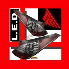 CRYSTAL EYE LED TAIL LIGHT, LATE GENUINE LOOK, SMOKED TYPE FOR NISSAN FAIRLADY Z Z33 ZENKI L071SM