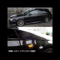 CRYSTAL EYE CRYSTAL LED SIDE MARKER, SMOKED TYPE FOR SUBARU VEHICLES CHECK COMPATIBILITY CHART D017SM