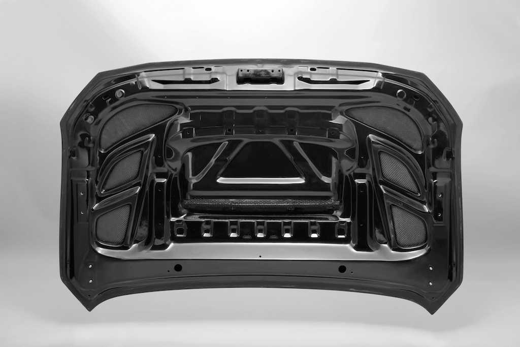 KONDO ENGINEERING TAKUMI PROJECT AERO BONNET CFRP CARBON FRP CLEAR