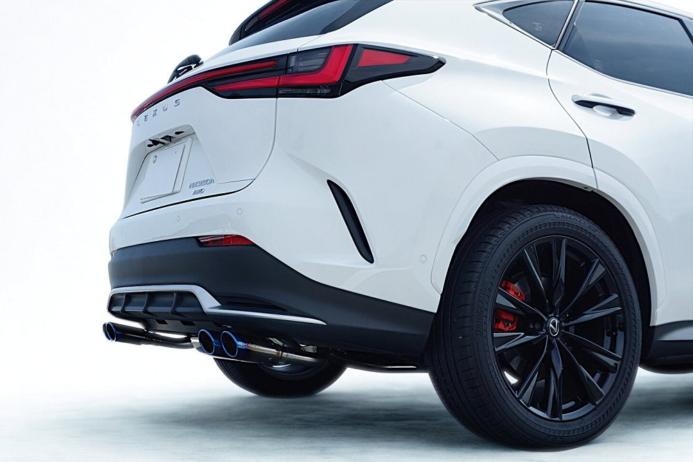 EXART MUFFLER [SILKY SOUND] CARBON OVAL TAIL FOR LEXUS NX350H 6AA-AAZH20 6AA-AAZH25 A25A-FXS EA02-LX124-C