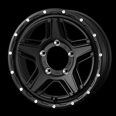 WEDS ADVENTURE MUD VANCE 07 17X7.0J +40 5H 114.3 FMBK M BLACK 0040537