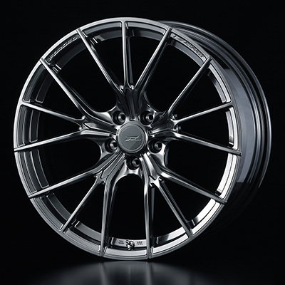 WEDS F-ZERO FZ-1 19X8.0J +48 5H 114.3 DBK BLACK 0038973