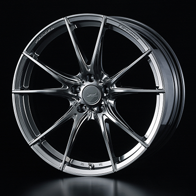 WEDS F-ZERO FZ-2 19X8.0J +48 5H 114.3 DBK BLACK 0039007