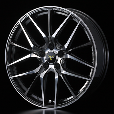 WEDS NOVARIS BEONDE LO 18X8.0J +42 5H 114.3 GM-POL GUNMETALLIC 0039525