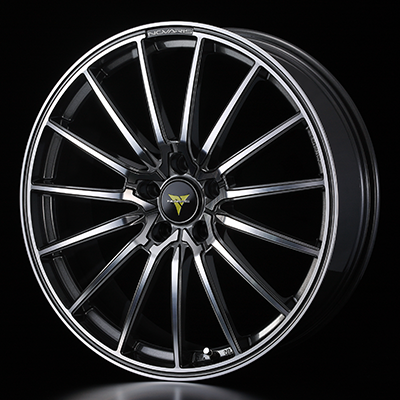 WEDS NOVARIS BEONDE FL 19X8.0J +43 5H 114.3 GM-POL GUNMETALLIC 0039533