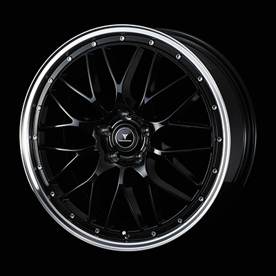 WEDS NOVARIS ASSET M1 18X7.5J +38 5H 114.3 BLK-P BLACK POLISH 0041082