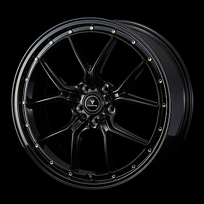 WEDS NOVARIS ASSET S1 18X7.5J +38 5H 114.3 BLK-G BLACK 0041321