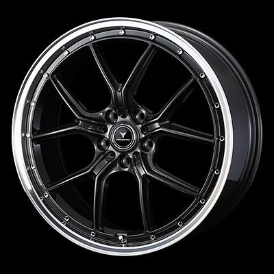 WEDS NOVARIS ASSET S1 18X7.5J +53 5H 114.3 GMT-P GUNMETALLIC 0041343