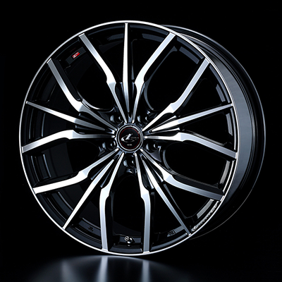 WEDS LEONIS LV 19X8.0 +50 5H-114.3 PBMC PEARL BLACK MIRROR 0035280