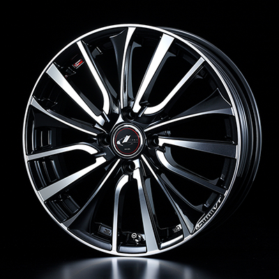 WEDS LEONIS VT 14X5.5J +42 4H 100 PBMC PEARL BLACK MIRROR 0036324