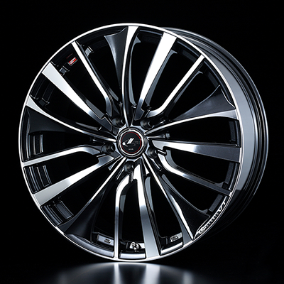 WEDS LEONIS VT 19X8.0J +35 5H 114.3 PBMC PEARL BLACK MIRROR 0036375