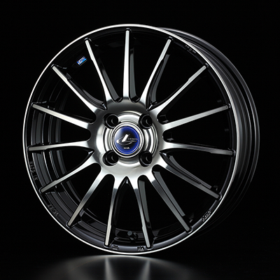 WEDS LEONIS NAVIA 05 15X4.5 +45 4H-100 BPB BMC BLACK 0036247