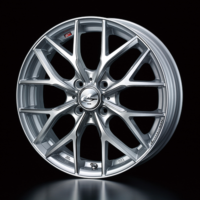 WEDS LEONIS MX 17X6.5J +42 4H 100 HS3-SC HYPER SILVER 0037410