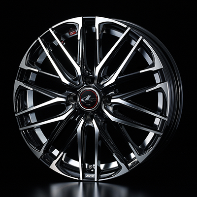 WEDS LEONIS SK 17X6.5J +50 4H 100 PBMC PEARL BLACK MIRROR 0038308