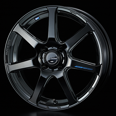 WEDS LEONIS NAVIA 07 17X6.5J +42 4H 100 PBK PEARL BLACK 0039560