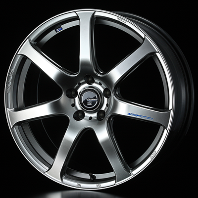 WEDS LEONIS NAVIA 07 19X8.0J +35 5H 114.3 HSB HYPER SILVER 0039583