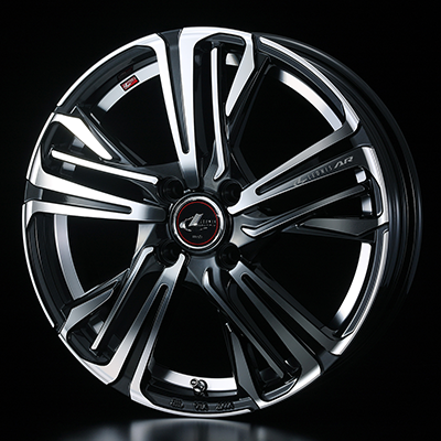 WEDS LEONIS AR 16X6.0J +42 4H 100 PBMC PEARL BLACK MIRROR 0040017