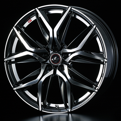 WEDS LEONIS LM 20X8.5 +45 5H 114.3 PBMC PEARL BLACK MIRROR 0040849