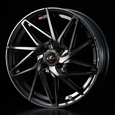 WEDS LEONIS IT 15X4.5J +45 4H 100 PBMC-TI PEARL BLACK MIRROR 0040558