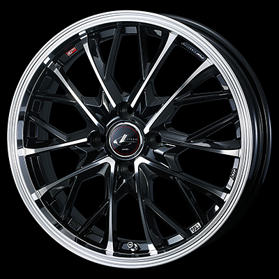 WEDS LEONIS MV 16X6.0J +50 4H 100 PBMC PEARL BLACK MIRROR 0041711