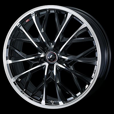 WEDS LEONIS MV 21X8.5J +42 5H 120 PBMC PEARL BLACK MIRROR 0041747