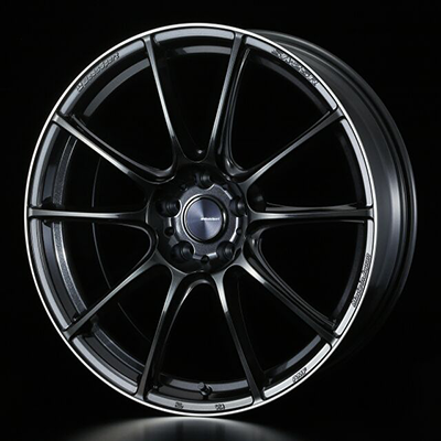 WEDS WEDSSPORT SA25R 19X8.5J +45 5H 112 M-BLK BLACK 0073818