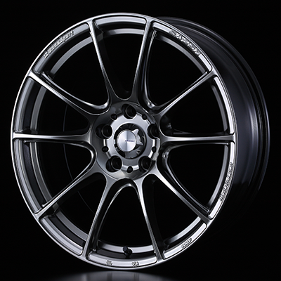 WEDS WEDSSPORT SA25R 18X9.5J +38 5H 114.3 WBC WORTH BLACK CLEAR 0073751