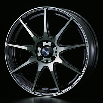 WEDS WEDSSPORT SA99R 15X6.0J +48 4H 100 WBC WORTH BLACK CLEAR 0073864