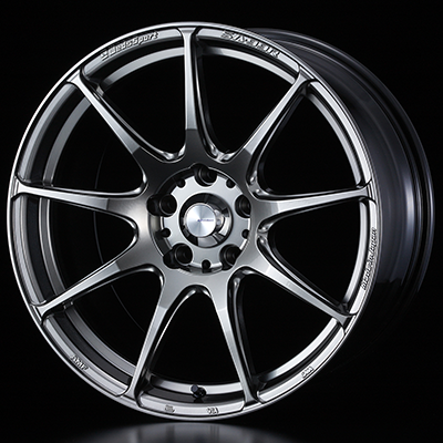 WEDS WEDSSPORT SA99R 18X9.5J +38 5H 114.3 PSB PLATINUM SILVER BARB 0073928