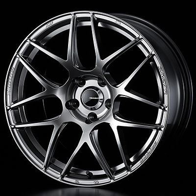 WEDS WEDSSPORT SA27R 17X7.0J +53 5H 114.3 PSB PLATINUM SILVER BARB 0074213