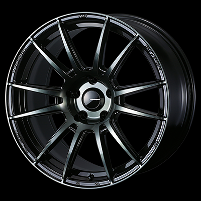 WEDS WEDSSPORT SA62R 18X7.5J +45 5H 114.3 WBC WORTH BLACK CLEAR 0041769