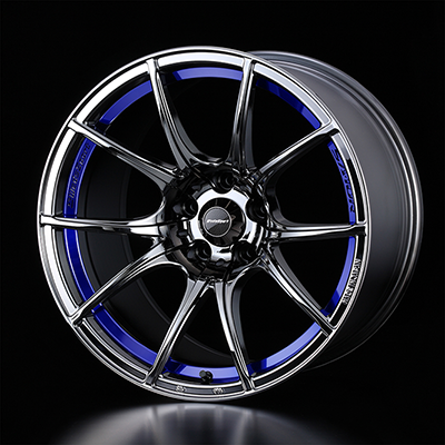 WEDS WEDSSPORT SA10R 18X8.5 +35 5H114.3 BLC BLUE LIGHT CHROME 0072631