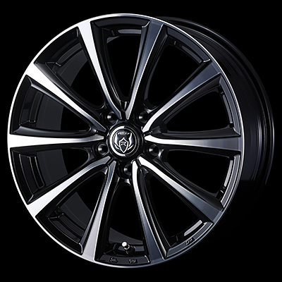 WEDS RIZLEY MS 17X7.0J +40 5H 114.3 BKP BLACK POLISH 0041649