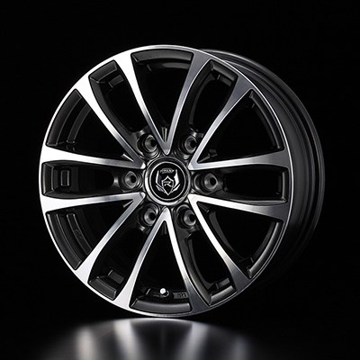 WEDS RIZLEY JP-H 16X6.5J +38 6H 139.7 BKP BLACK POLISH 0037333