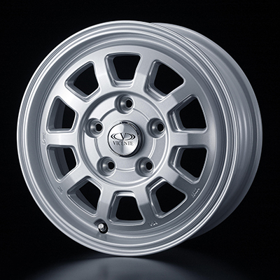 WEDS STYLISH WHEELS VICENTE-06TG SIL 14X5.0J +48 5H 114.3 SIL SILVER 0039802
