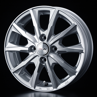 WEDS STYLISH WHEELS JOKER GLIDE 15X5.5J +50 4H 100 SIL SILVER 0039608