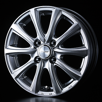 WEDS STYLISH WHEELS JOKER SMASH 12X3.50B +45 4H 100 M-SILVER SILVER 0042030