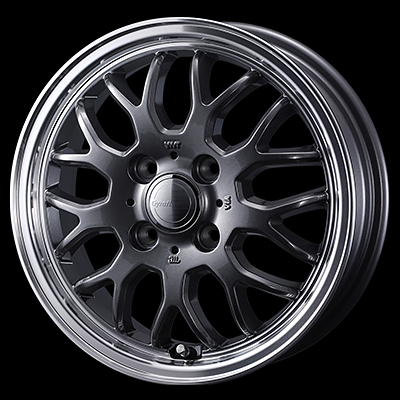 WEDS GYRAFT 9M 15X5.5J +42 4H 100 GMT GUNMETALLIC 0041634