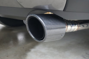 EXART ONE MUFFLER GRAPHITE METALLIC CIRCULAR TAILPIPE (OUTER DIAMETER Φ114) EXHAUST EXHAUST FOR TOYOTA RAV4 6BA-MXAA54 GASOLINE M20A-FKS EA02-TY112-G