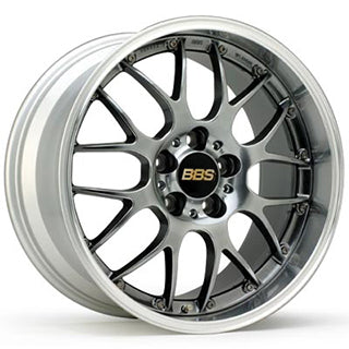 BBS RS-GT RS934 17X7.0 +50 5X114.3 <DISC> DIAMOND BLACK X <RIM> SILVER DIAMOND CUT (DB-SLD) FOR  RS934-DB-SLD