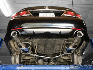 EXART ONE MUFFLER STAINLESS STEEL Φ101 TAIL EXHAUST EXHAUST FOR TOYOTA CROWN ATHLETE 2.0 TURBO DBA-ARS210 8AR-FTS EA02-TY105-S-STAINLESS-STEEL-Φ101-TAIL