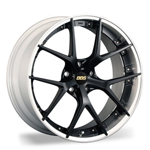 BBS RI-S RI-S006 20X8.5 +38 5X114.3 <DISC> MATTE BLACK X <RIM> SILVER DIAMOND CUT (MB-SLD) FOR  RI-S006-MB-SLD