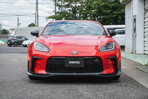 SARD GT1 FRONT HALF SPOILER CARBON CLEAR COATED FOR TOYOTA GR YARIS GXPA16 81212