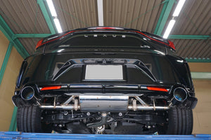 EXART IVSC MUFFLER TITANIUM CIRCULAR Φ114 TAILPIPE. EXHAUST EXHAUST FOR LEXUS LBX MORIZO RR 4BA-GAYA16 G16E-GTS EA01-LX114-T