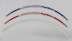 DESMOND 19 INCH REGAMASTER EVO II LIP STICKER GREY DESMOND-00732