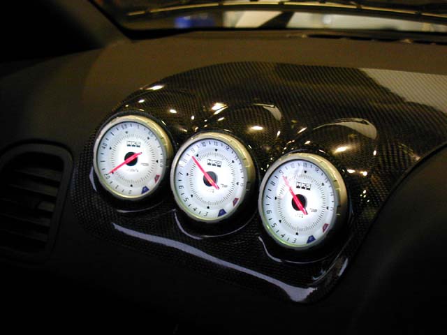 RE-AMEMIYA AIR BAG PANEL 3 METER WETCARBON FOR MAZDA RX-7 FD3S DI-022030-013