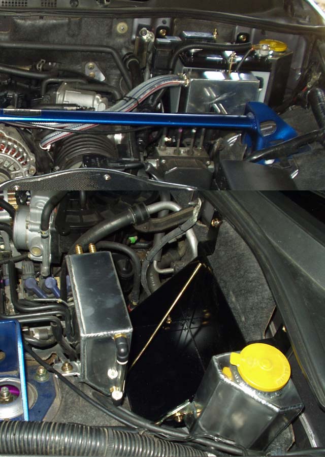 RE-AMEMIYA BATTERY RELOCATION KIT WITH OIL CATCH & WASHER TANK FOR MAZDA RX-8 DI-088030-003