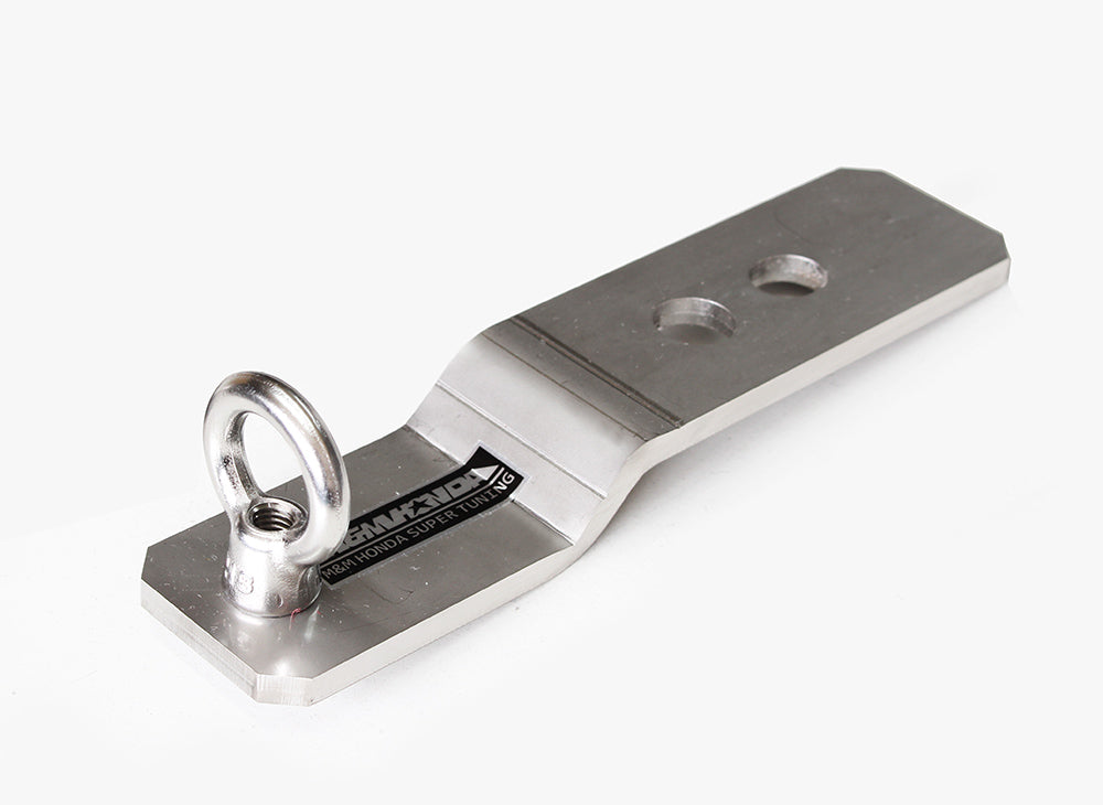 M&M HONDA STAINLESS STEEL 4-POINT SEAT BELT BRACKET DOOR SIDE (1 PIECE) FOR HONDA CIVIC FL5  01710-FL5-M002-OS